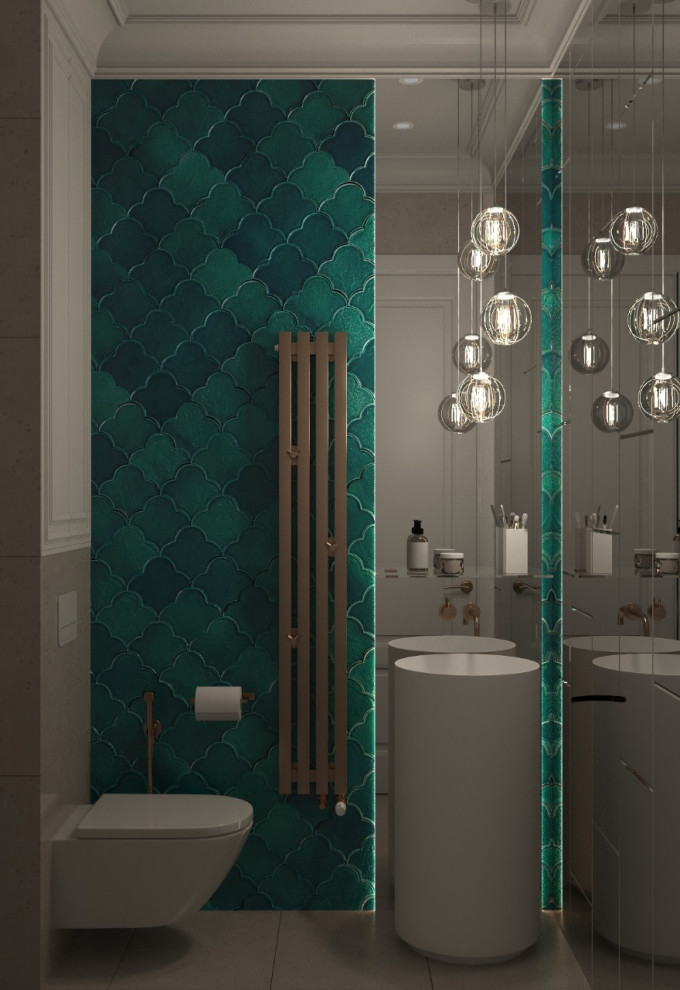 Гостевой санузел - вечер