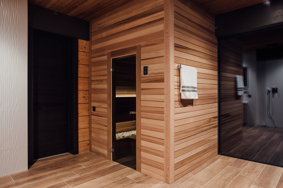 Сауна  в фахверке