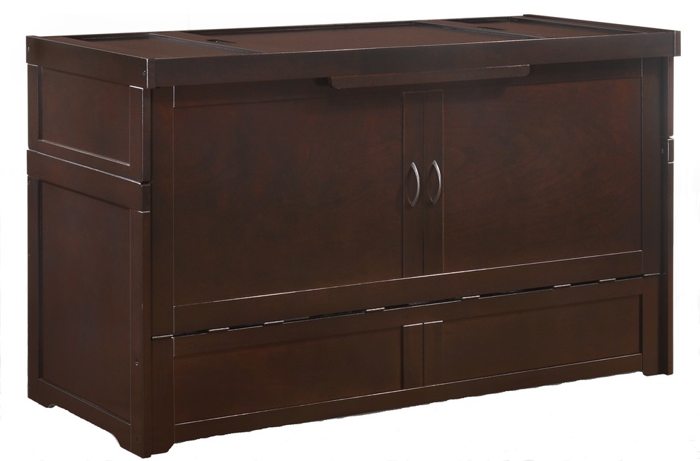 Murphy Cube Bed Queen With Mattress Transitional Murphy