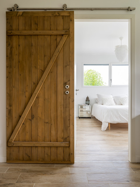 Aménagement d'une chambre contemporaine.