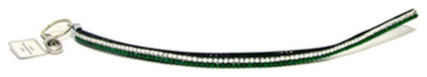 Hy-Ko LAN-110 Crystal Lanyard with Metal Clip, Assorted Colors, 18" x 0.5"