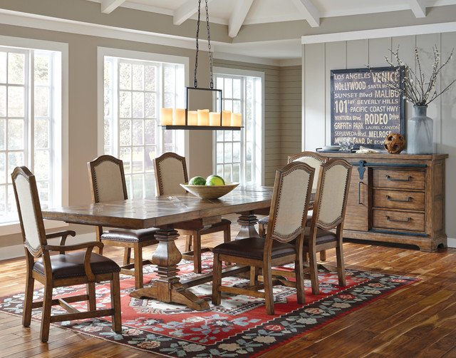 american attitude dining set - farmhouse - dining room - miami american attitude dining set - farmhouse - dining room - miami