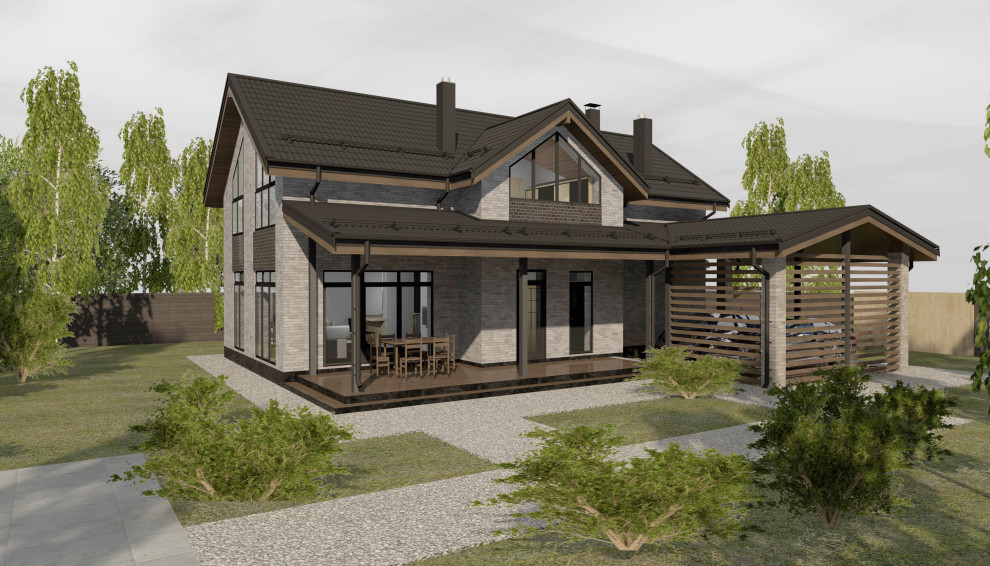 Газобетонный дом Прилесный 2