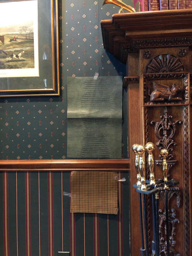 dark green den help!