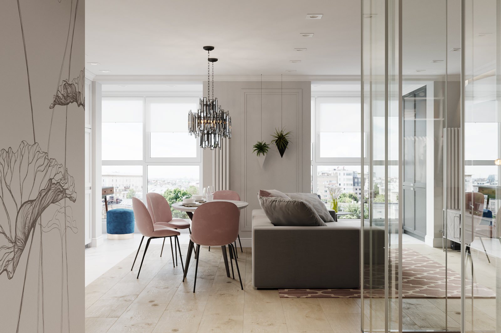 мияо - гостиные и кухни-гостиные