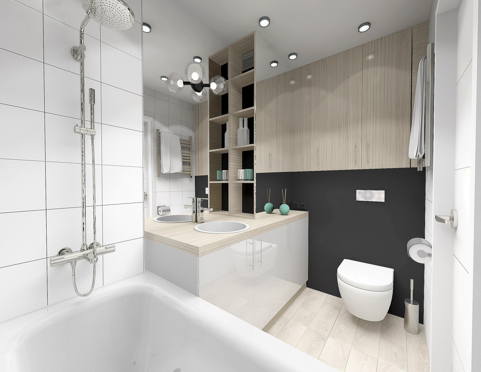 Проект квартиры в современном стиле "Территория детства"