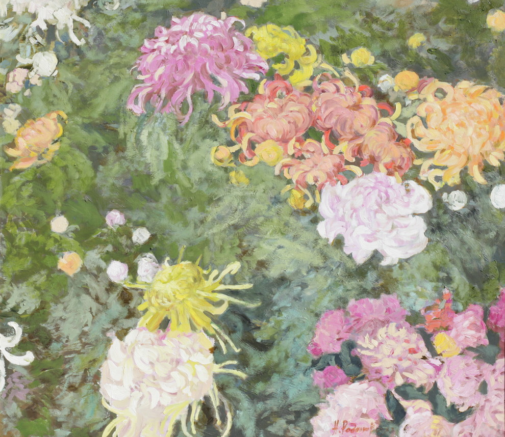 Утро для хризантем