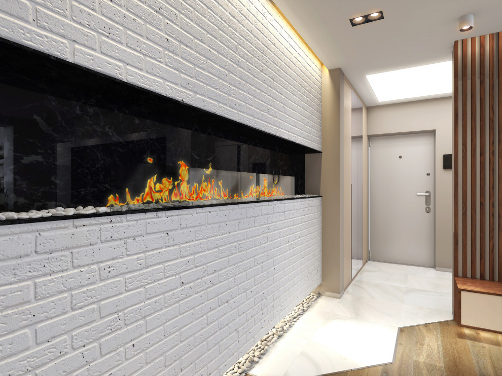 Кухня-гостиная в современном стиле