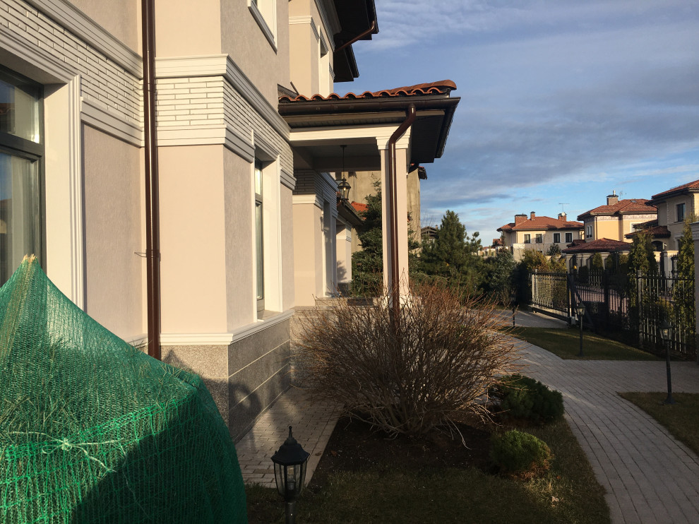 Дизайн и реконструкция фасада загородного дома