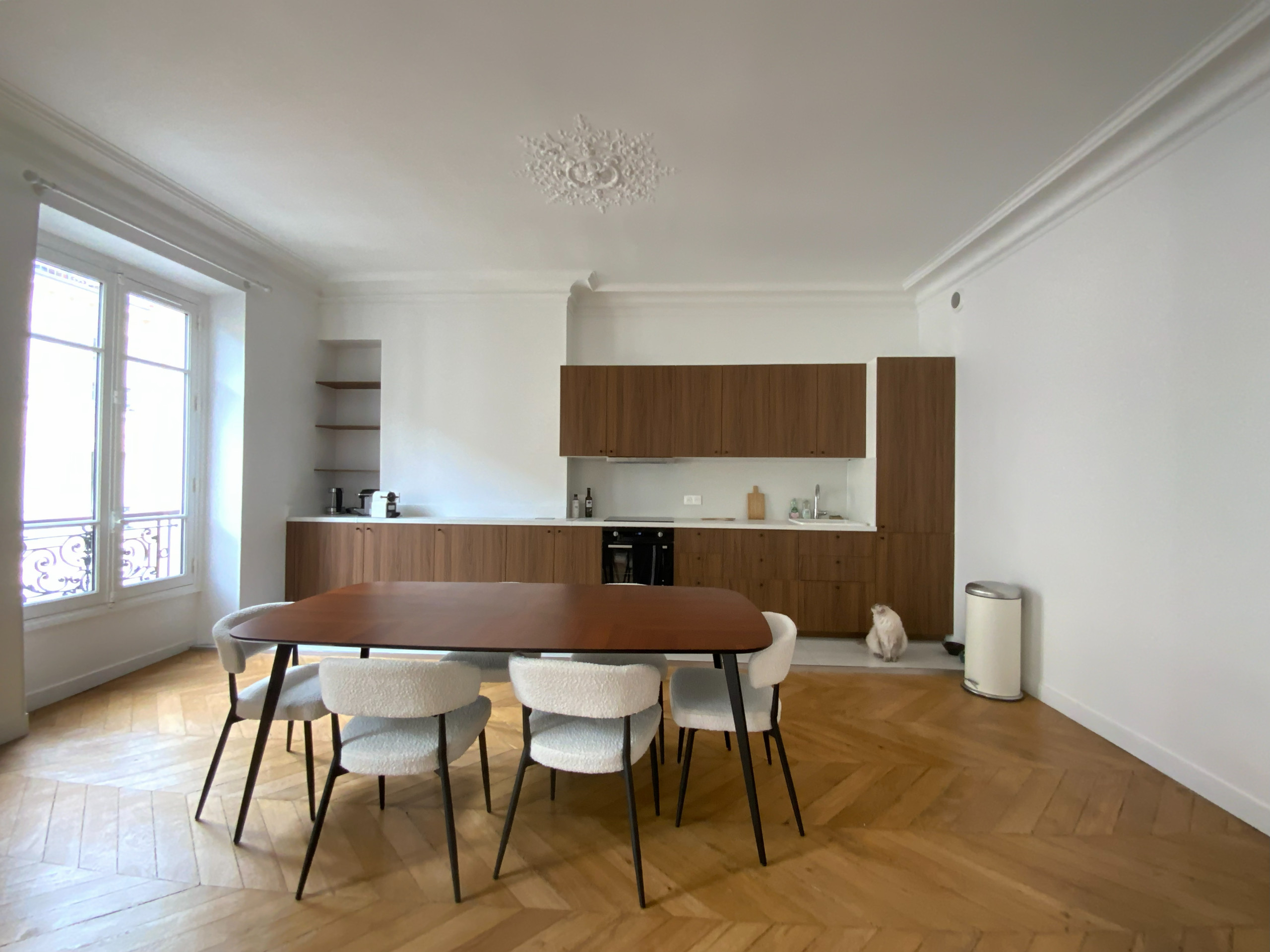 Rénovation complète d’un appartement de 90 m² – Paris 16