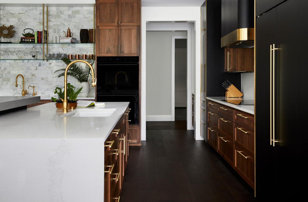 Inspiration for a contemporary kitchen remodel in Seattle