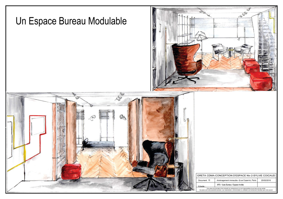 APPARTEMENT TRIPLEX - PAIRS 16ème : Conception, aménagement & décoration