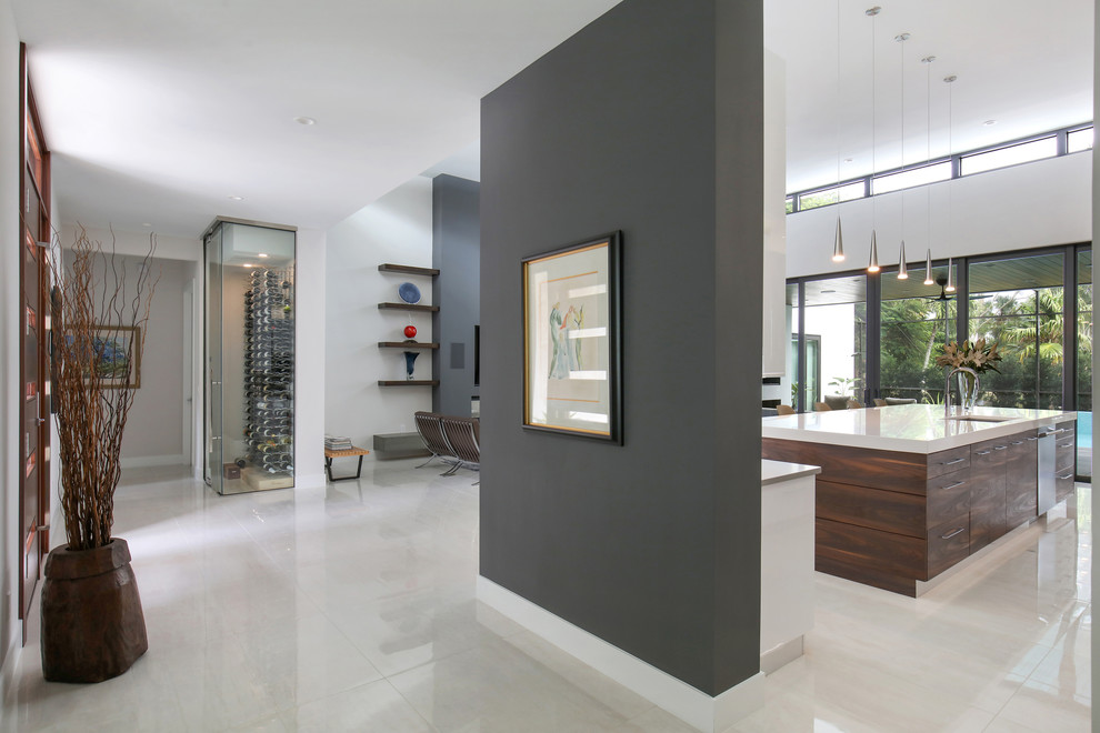 Camino Real Residence - Modern - Entry - Tampa - by April Balliette