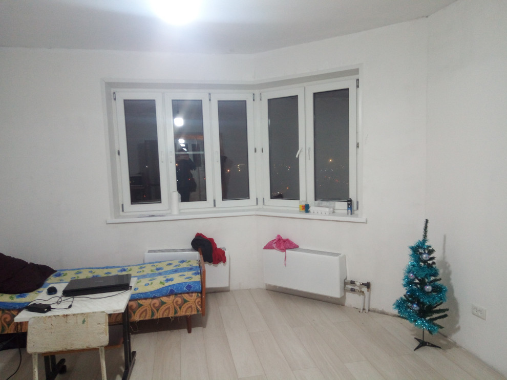 Интерьер "Тёмная ночь" над городом