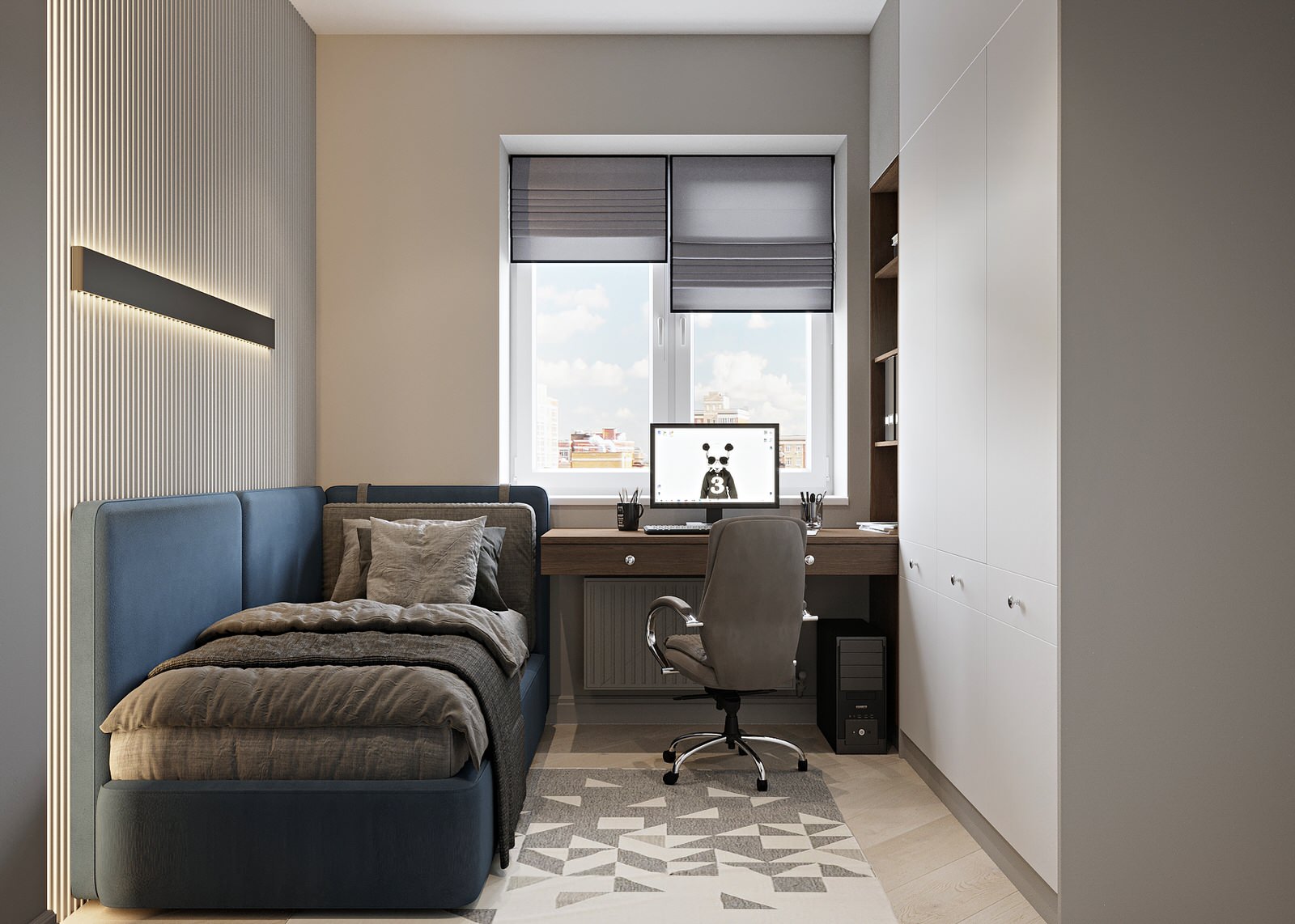 проект "Классика в Тюменке на 100 м2"