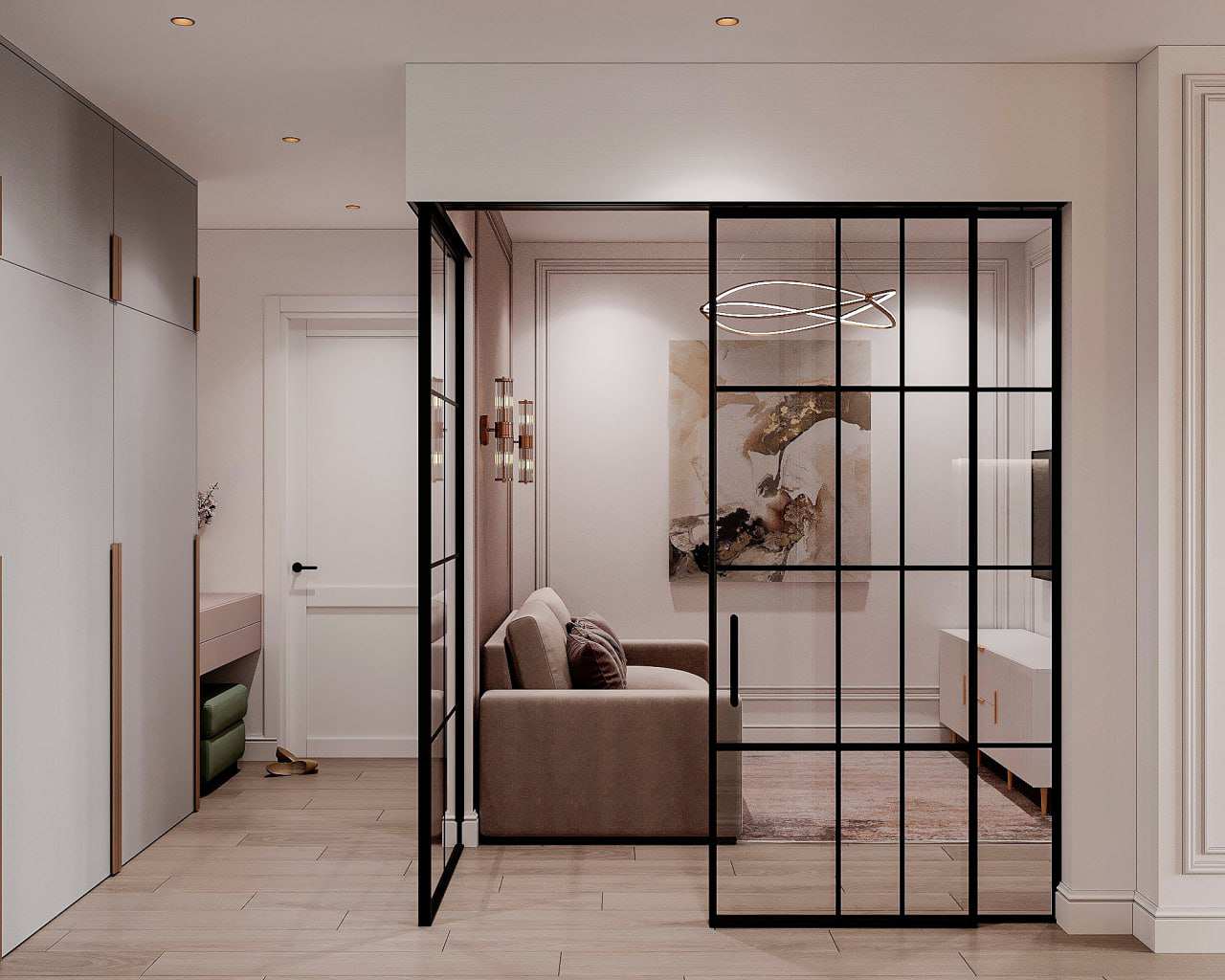 Дизайн-проект квартиры 48кв.м