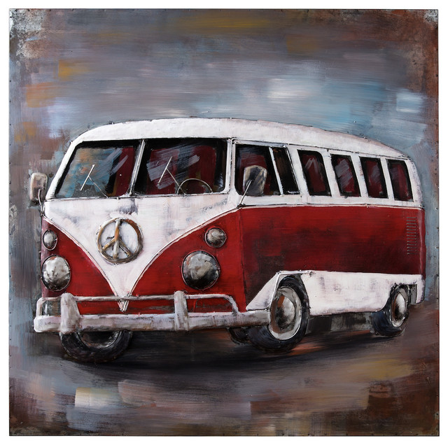 Vanagon Wall Art - Contemporary - Prints And Posters - by Buildcom | Houzz