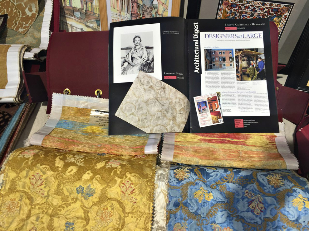 Презентация ручных тканей, изготовленных на станках 18 века