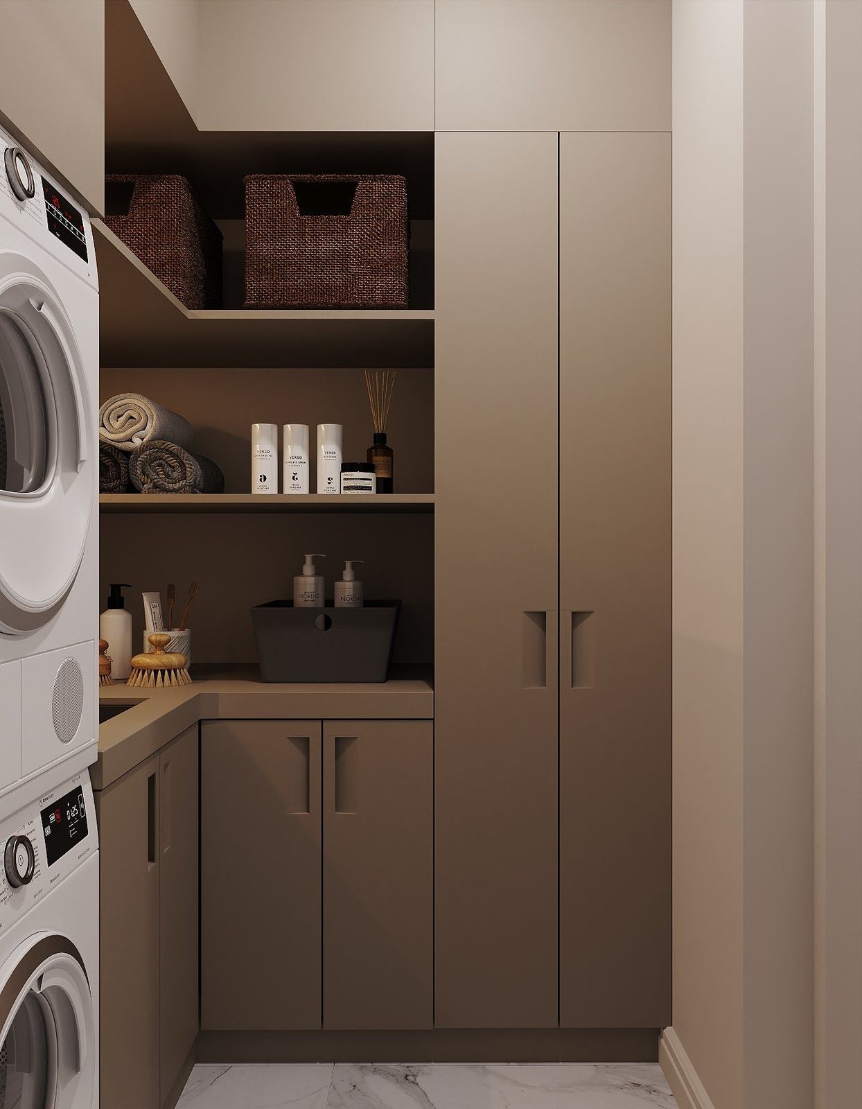 Дизайн постирочной