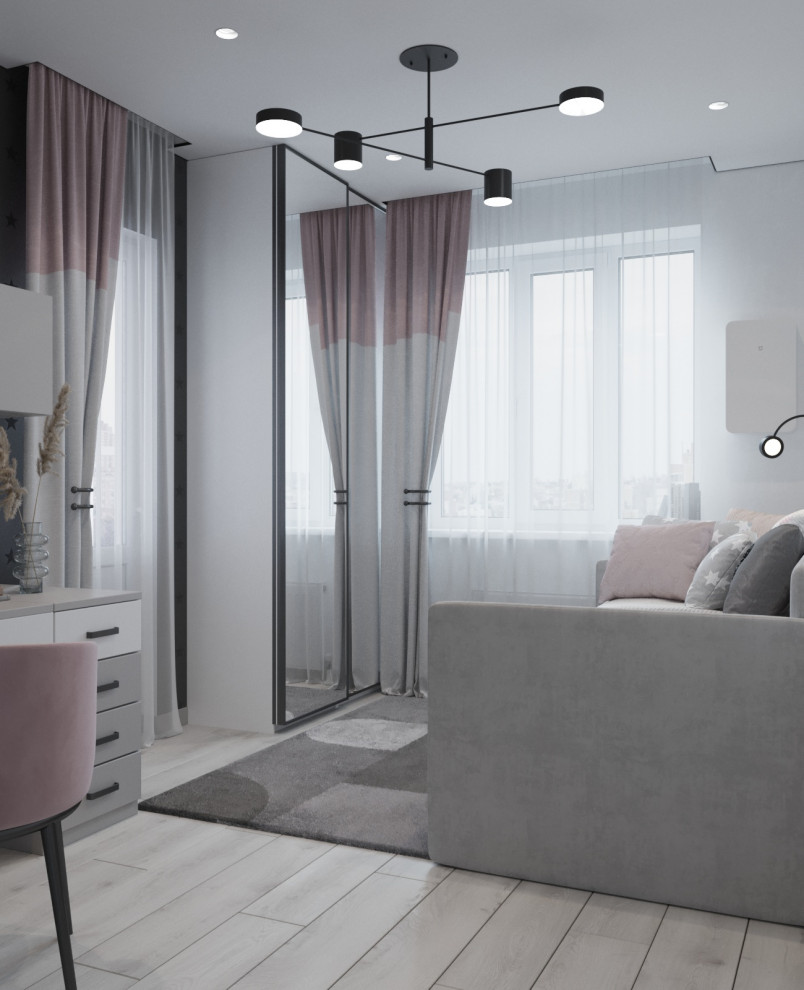 Интерьер детской в ЖК Премьер