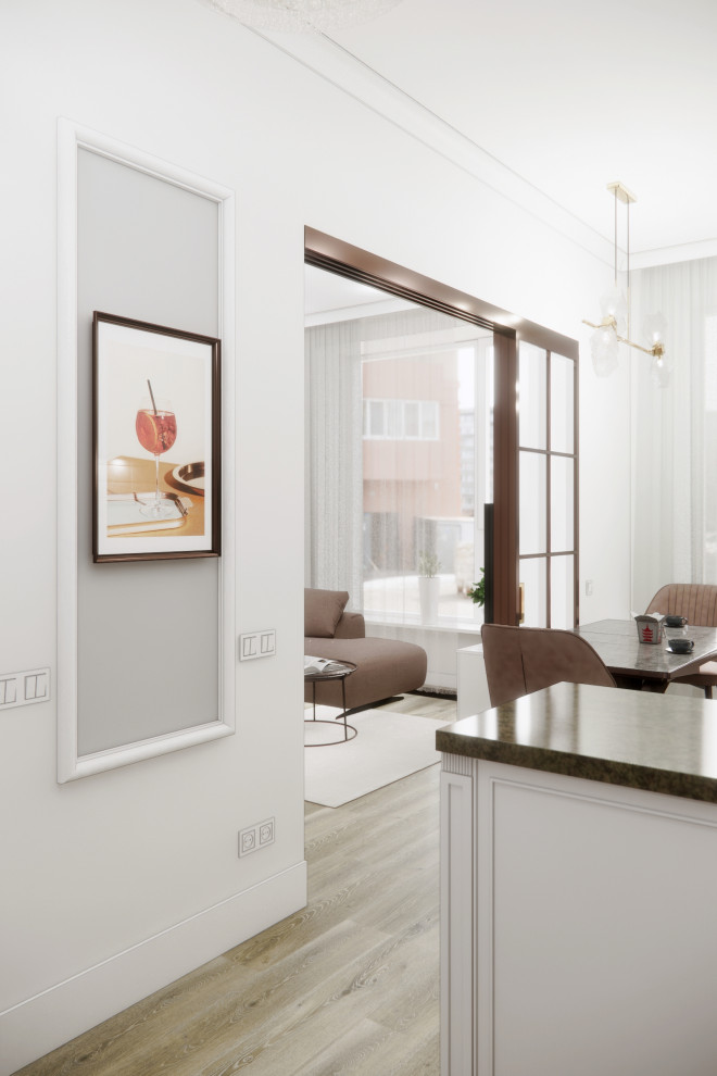 Квартира в ЖК Кристалл: новая классика