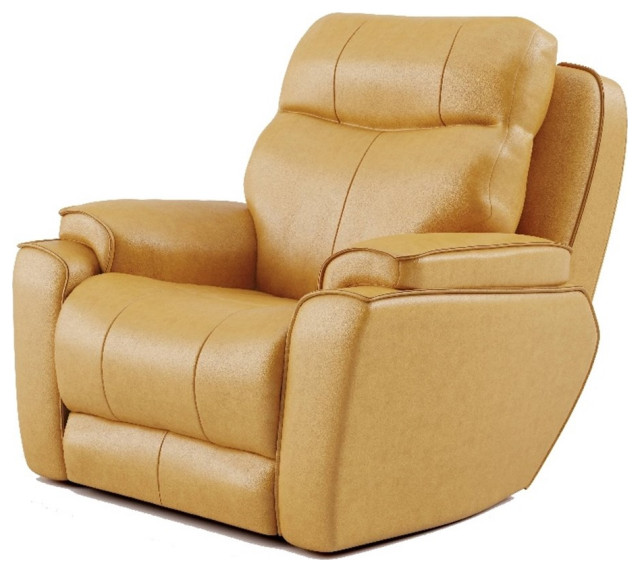 Southern Motion Showstopper Leather Power Wall Hugger Recliner in