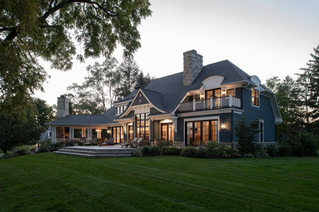 White Lake Craftsman Cottage coastal-exterior