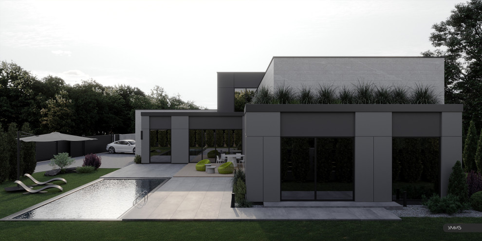 Комплексный проект дома 298 м2, Калининградская область