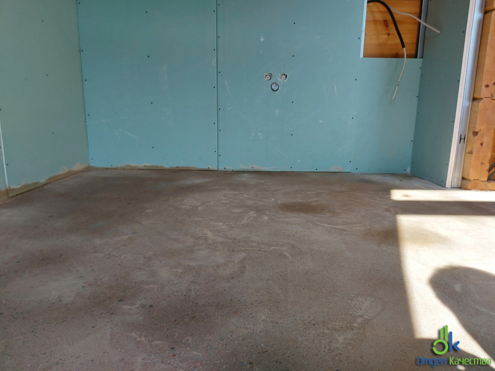 Шлифовка (корректировка) существующей стяжки пола