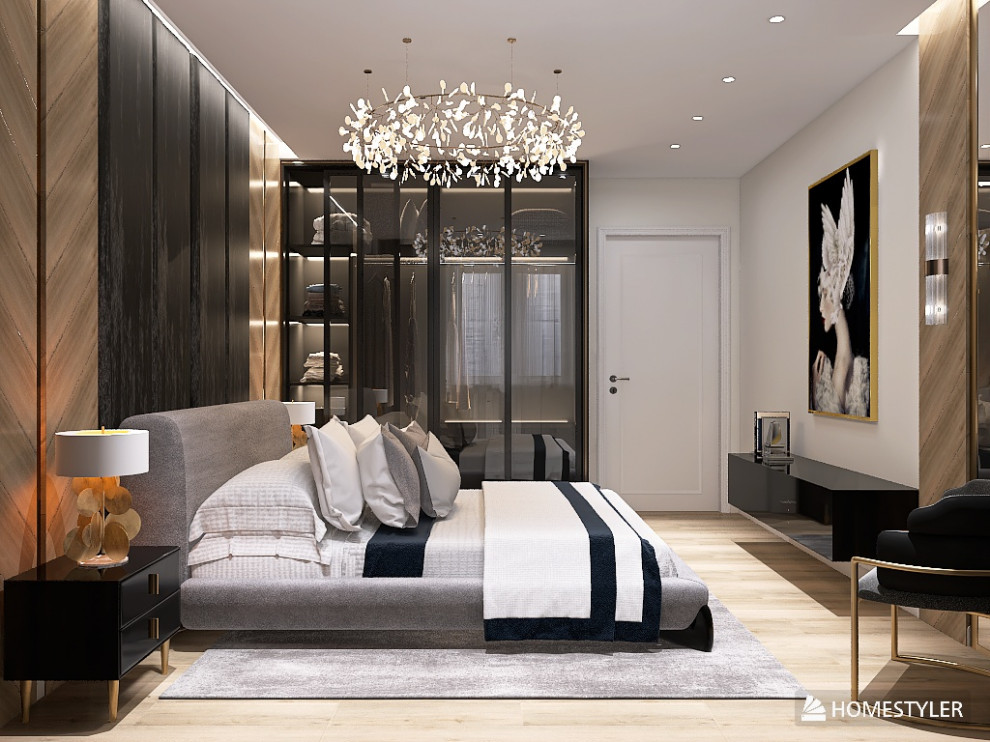 Спальня в стиле арт-деко