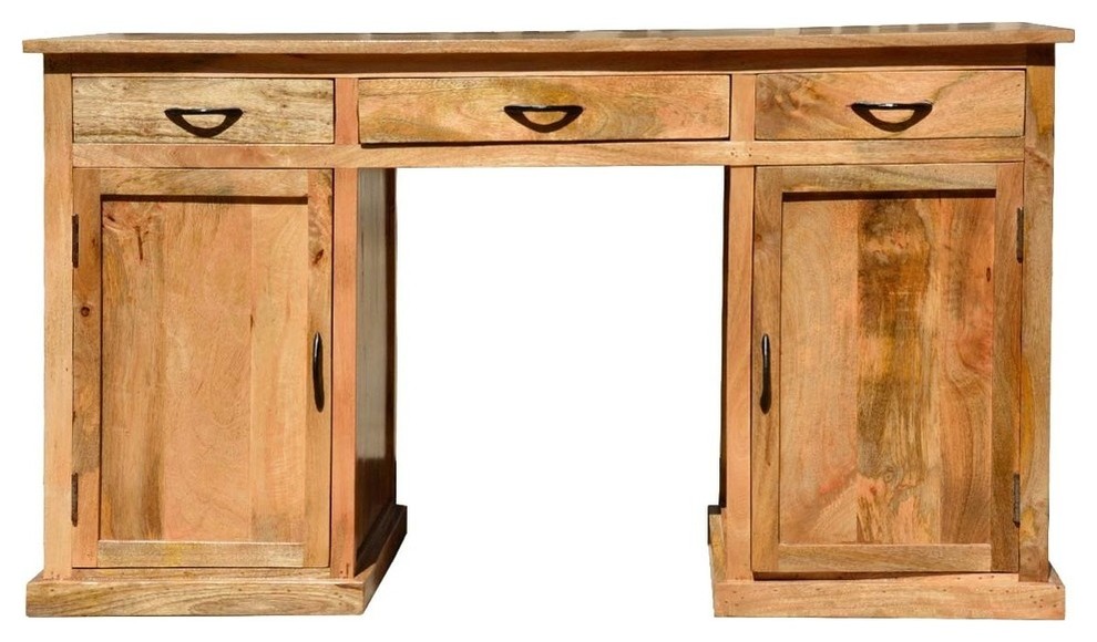 mango desk with drawers