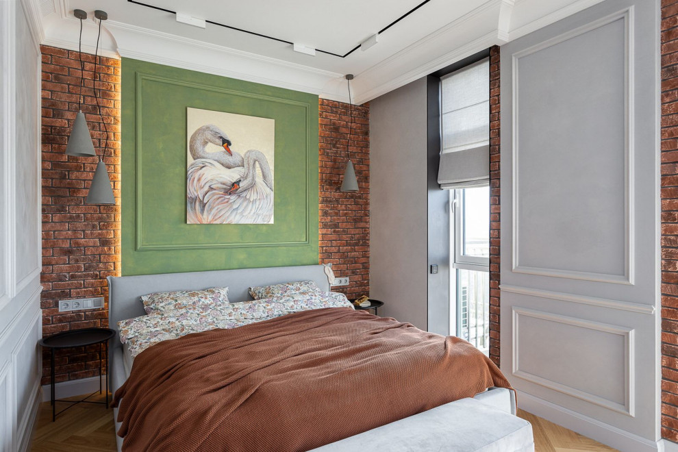 Квартира с яркими акцентами в интерьере