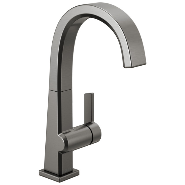 Delta Pivotal Single Handle Bar Faucet, Chrome, 1993LF - Contemporary ...