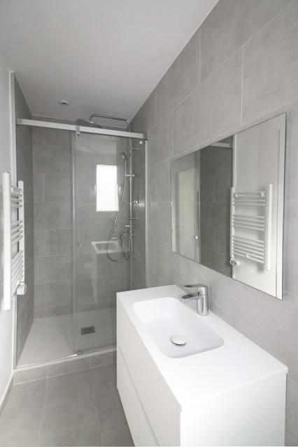 Sitges - Barcelona minimalistisch-badezimmer