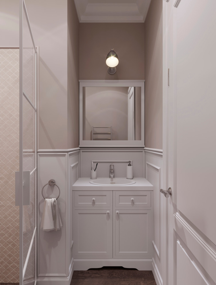 санузел гостевой. визуализация