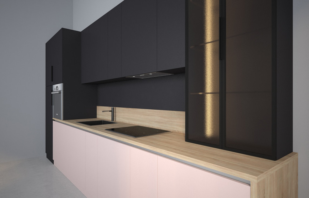 Кухня в стиле минимализм