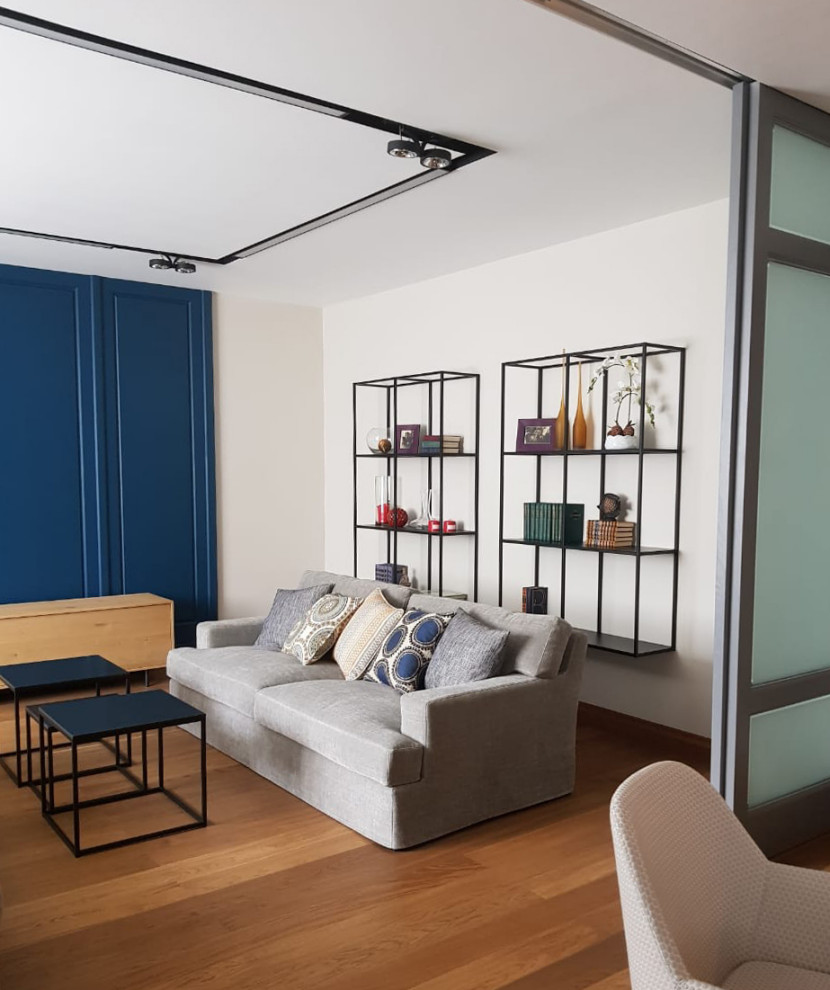 Мужская квартира в стиле эклектика