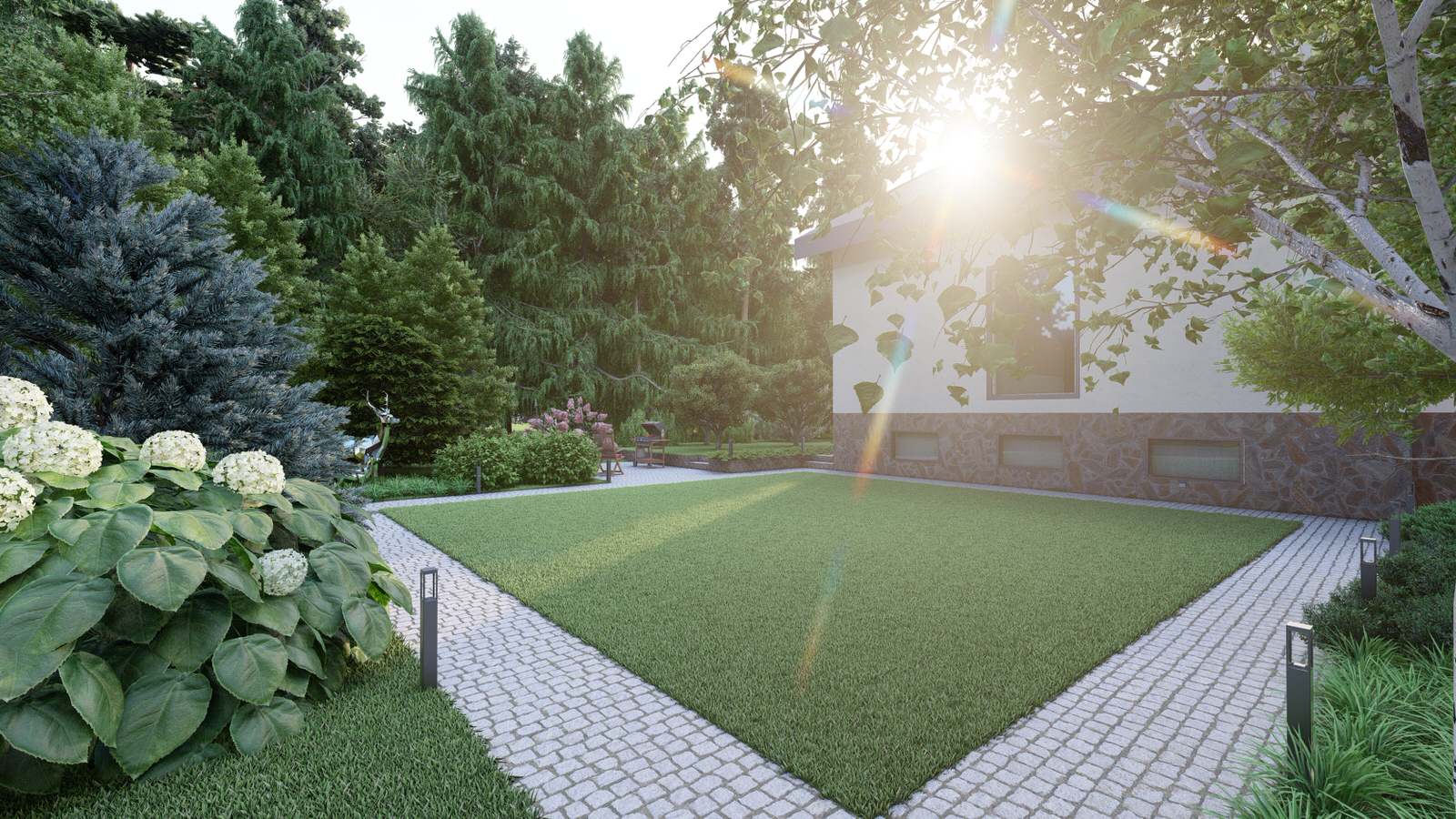 В ОБЪЯТИЯХ ЛЕСА