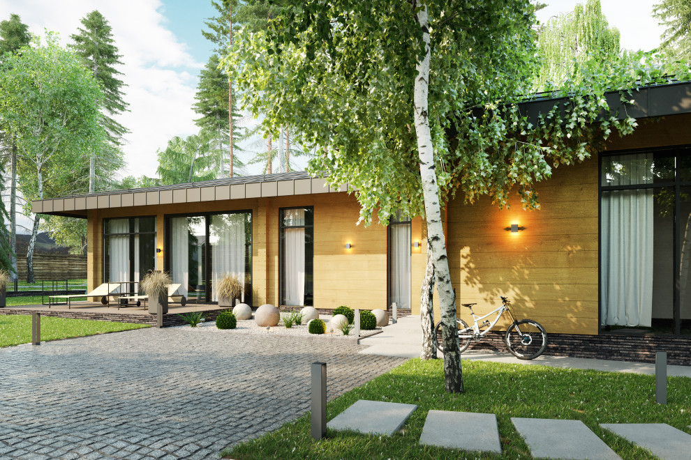 Яркий интерьер дачи на Дубровке