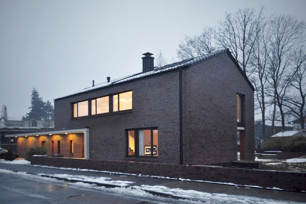 Design ideas for a contemporary exterior in Hamburg.