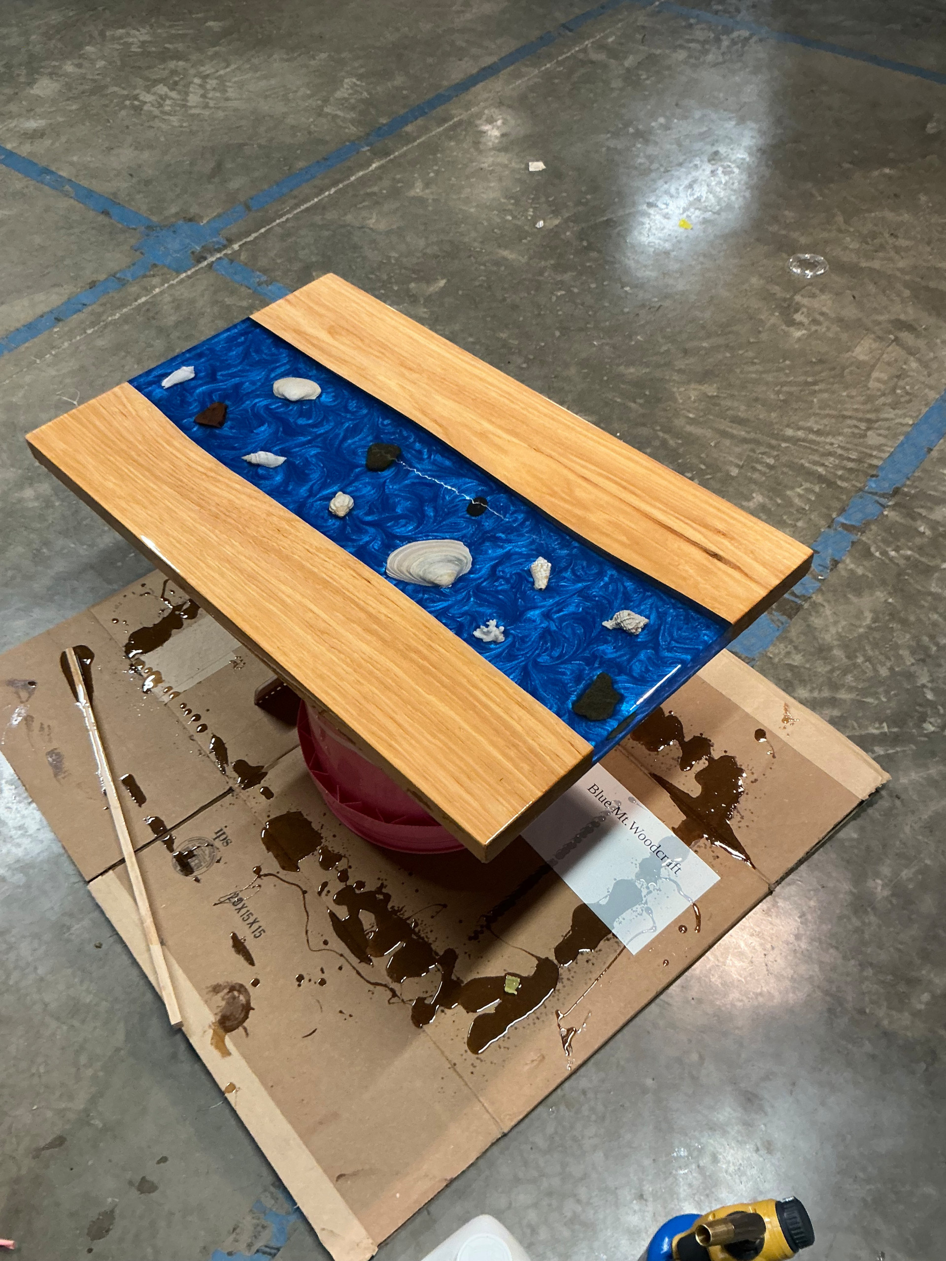Live Edge/Epoxy River Tables