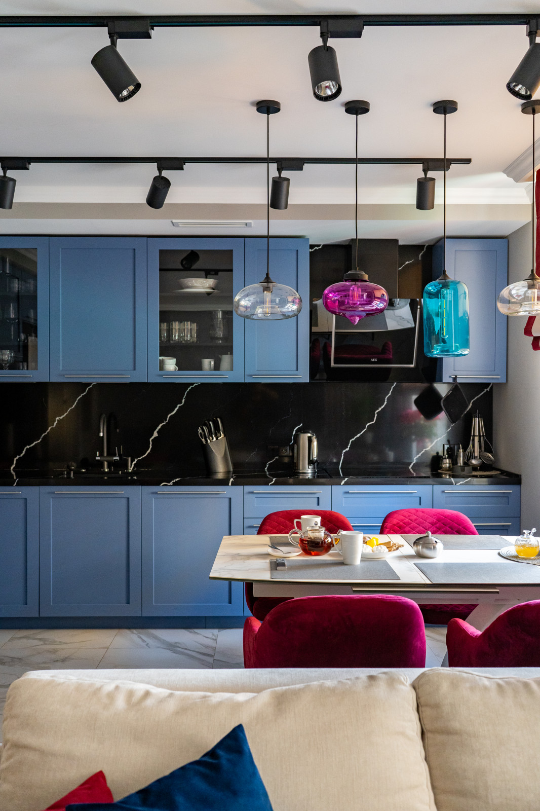 Дизайн интерьера трехкомнатной квартиры в г. Видное