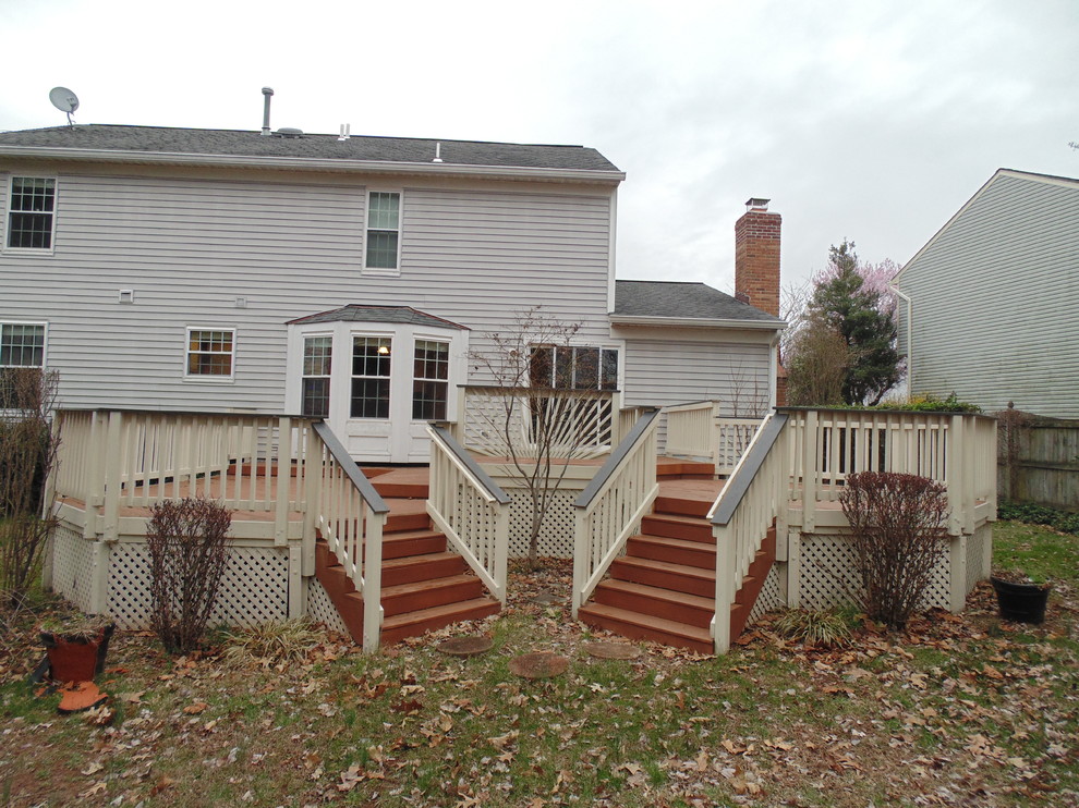 Example of a large transitional home design design in DC Metro