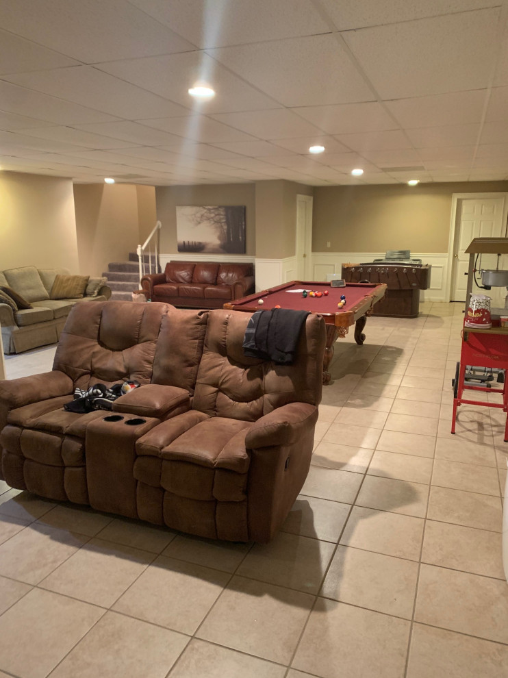 Before: Them Downstairs- Basement Remodel