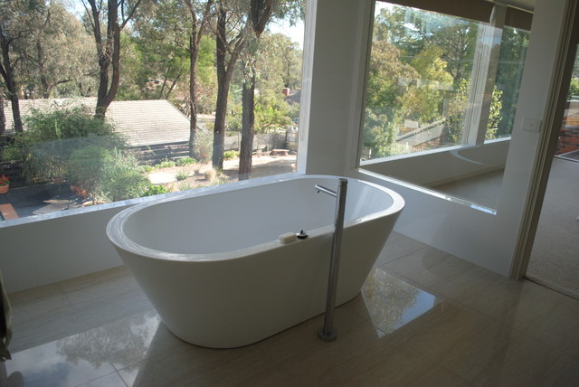 Open Spaces contemporary-bathroom