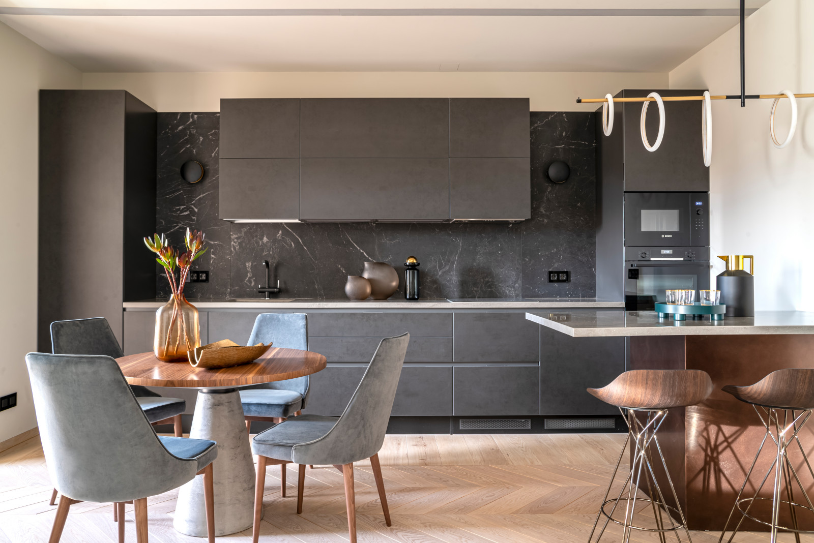 Стилизация квартиры на Ленинском проспекте