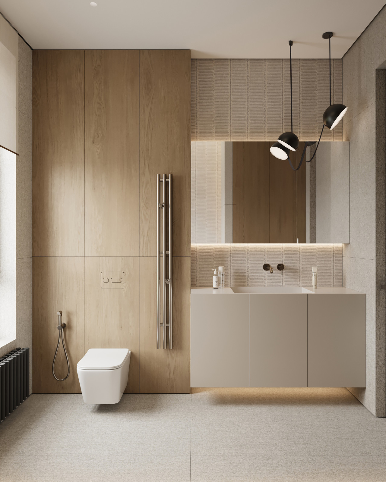 Коттедж (240 кв). Детский санузел