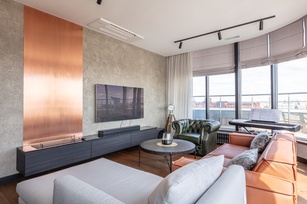 Пентхаус в стиле лофт реализация