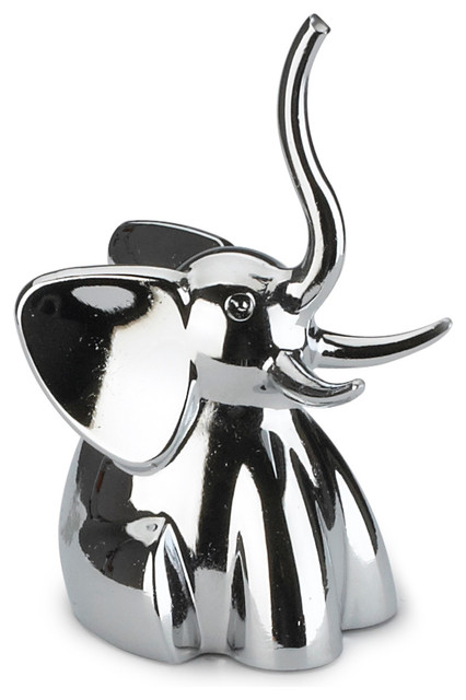 Zoola Elephant Ring Holder - Contemporary - Jewelry Boxes And ...