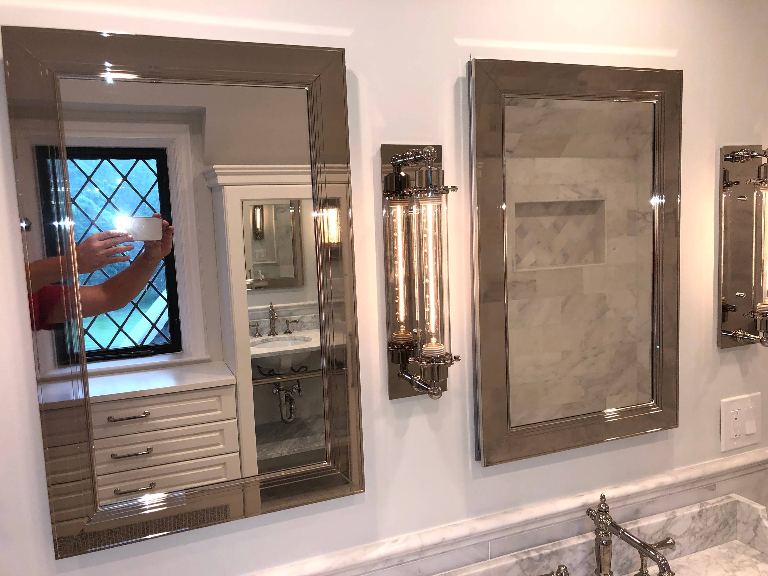 Silverman’s master bathroom